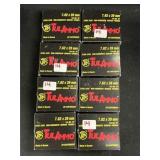 120 rds. of 7.62x39mm 154 gr. Ammunition