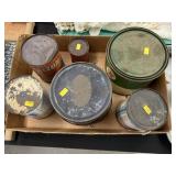 Vintage Oil and Grease Cans