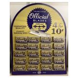 NOS Razor Blade Display
