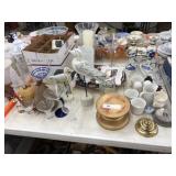 Christmas Ornaments, Candlesticks, etc.