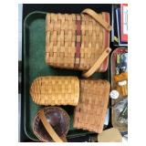 (4) Longaberger Baskets
