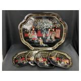 English Decorative Serving Trays