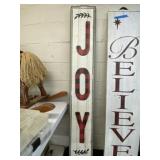 Contemporary Wood Sign
