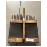 Primitive Cranberry Scoop