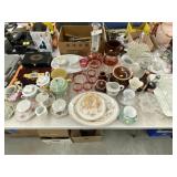 Chinaware, Pattern Glass, Cigar Boxes