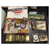 Military Buttons and Patches