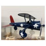 Pressed Steel Toy Airplane