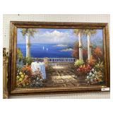 Unsigned Oil On Canvas