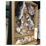 Separated Geode and Crystal Clusters