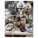 Table Lights, Figurines, Decorative Plates