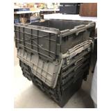 (6) Storage Totes with Lids