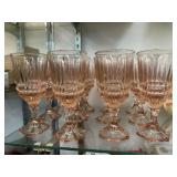 (12) Fluted Water Goblets