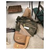 (2) Soft Sided Gun Cases with Ammo Bag