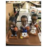 (3) Allen Iverson Bobbleheads