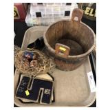 Wood Pail, Varsity Letters, Egg Basket
