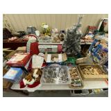 Nativity Figurines, Christmas Lights and  Decor