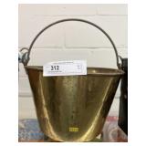 19th Century Brass Pail