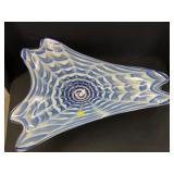 Unsigned Art Glass Centerpiece