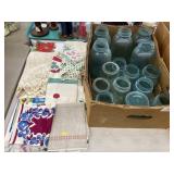 Canning Jars, Table Linens