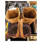 (3) Longaberger Baskets