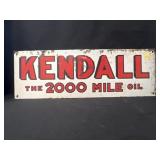 Single Sided Paint Decorated Kendall Sign