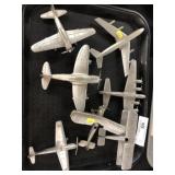 Danbury Mint Pewter Airplanes