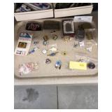 Pins, Buckles, Cigarette Lighters