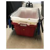 (3) Storage Totes with Lids