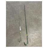 (2) Vintage Glass Canes