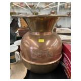 Brass and Copper Spittoon
