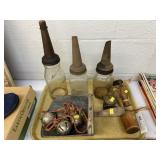Oil Bottles, Dough Scraper, Lantern