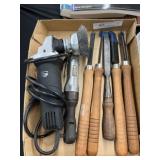 Craftsman Wood Chisels with Angle Grinder