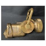 Vintage Brass Fire Nozzle