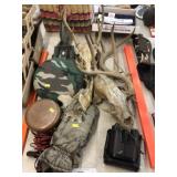 Game Skulls, Tree Seat, Binoculars