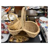 Storage Box with Woven Basket