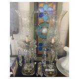 (2) Electric Mantel Lusters