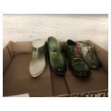 (4) Porcelain Shoes