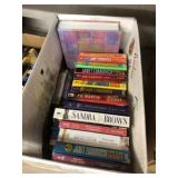 (2) Boxes of Paperback Novels and Books
