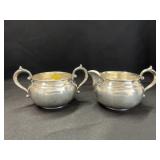 Sterling Silver Sugar and Creamer