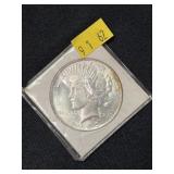 1923 Peace Silver Dollar
