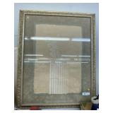 Corinthian Capital Framed Abstract Art