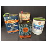 Vintage Fluid Cans