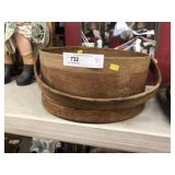 Wood Banded Basket