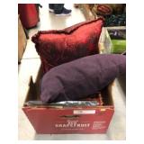 Decorative Pillows, Storage Box
