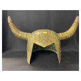 Contemporary Brass Helmet