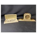 Hamilton Watch Box with Shelf Clock