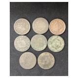 (8) U.S. Large Cents