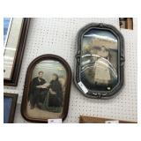 (2) Framed Enhanced Portraits
