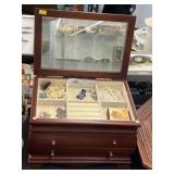 Jewelry Box with Unsorted Jewelry