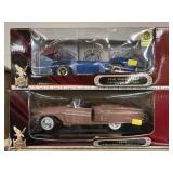 (2) 1:18 Scale Diecast Cars